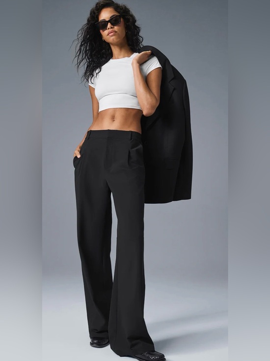 ALO Yoga Pants - ALO YOGA stretch high-rise trousers